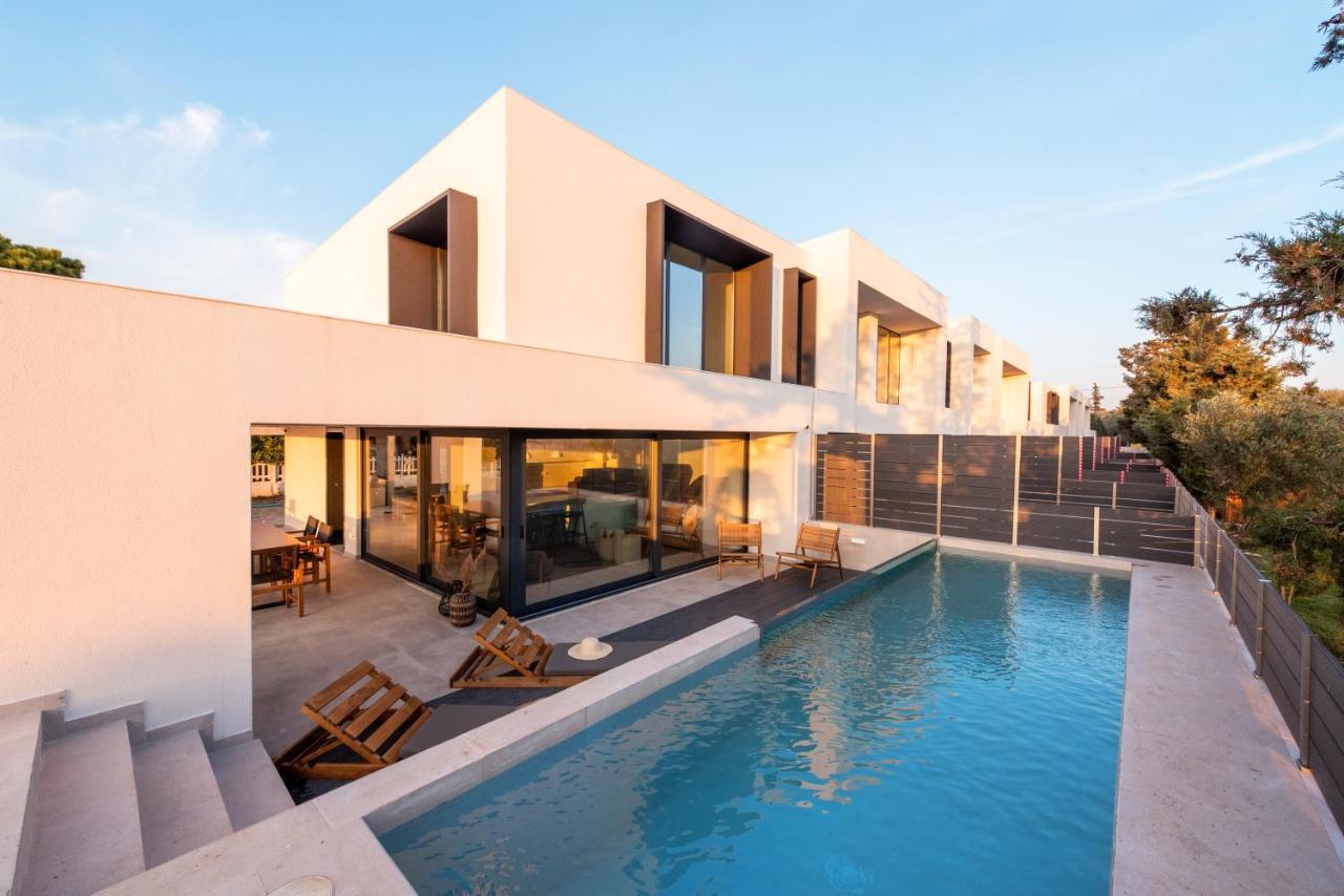 Serene Seafront Villas Неа-Іраклія Екстер'єр фото